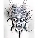 fighter baki tattoo design idea