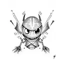 Invader zim tattoo design idea