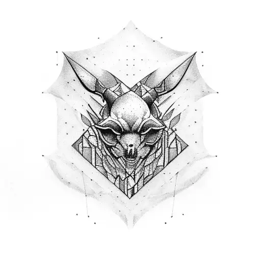 flecha de arco tattoo design idea