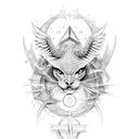 flecha de sagitario tattoo design idea