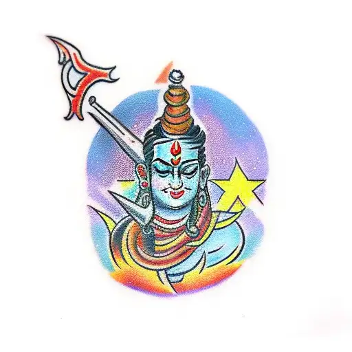 Mahadev  tattoo design idea