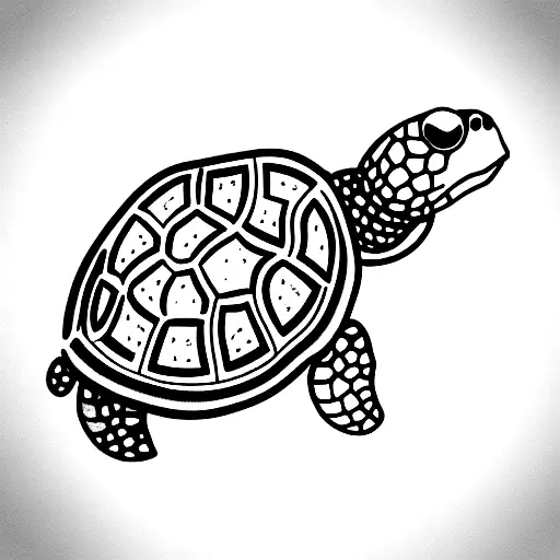 Cosmic Turtle SVG File for Cricut, Laser, Silhouette, Cameo