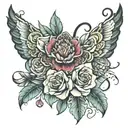 donna tattoo design idea