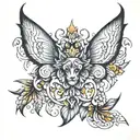 donna tattoo design idea