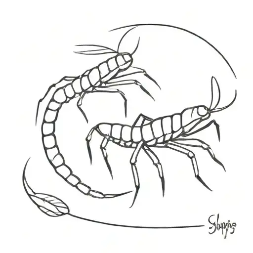 "shrimps is bugs" tattoo design idea