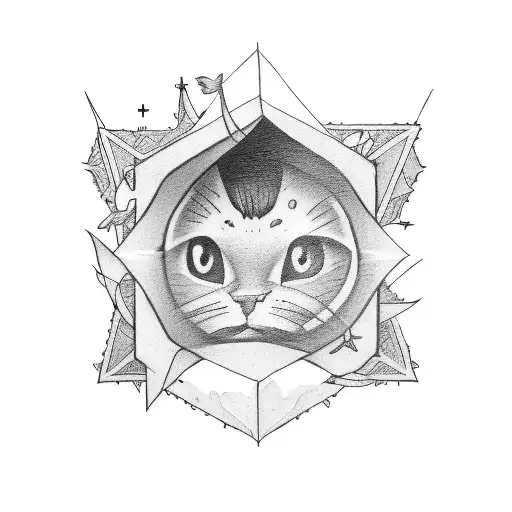 Unique tattoo that reflects the life of a person who has always been alone since he was a child, where he never had affe tattoo design idea