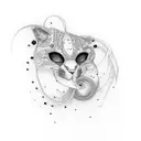 loneliness tattoo design idea