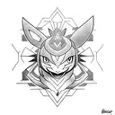 pokemon god tattoo design idea