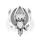 pokemon god tattoo design idea