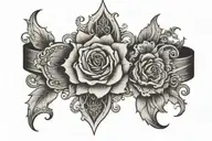 wrist band tattoo tattoo design idea