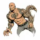 dwayne johnson tattoo tattoo design idea