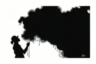 rain with cloud tattoo tattoo design idea