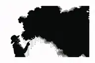 rain with cloud tattoo tattoo design idea