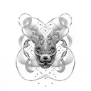 three names into a braid tattoo design idea