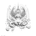 three names into a braid tattoo design idea