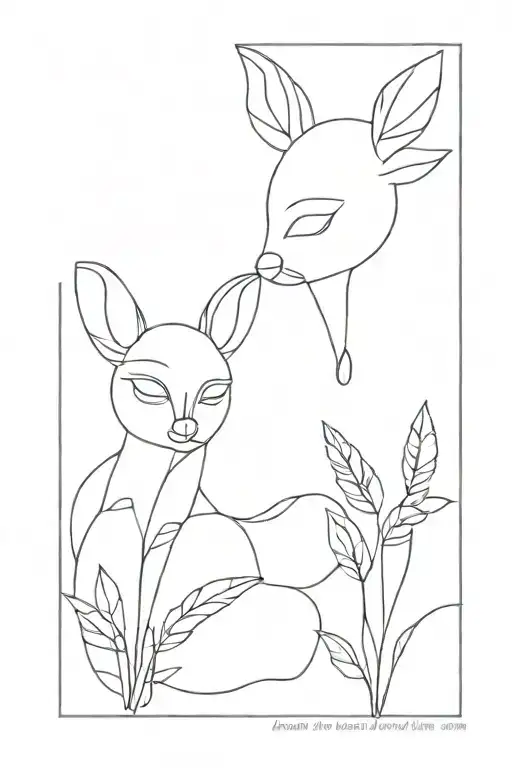 Ximena and Andrea tattoo design idea