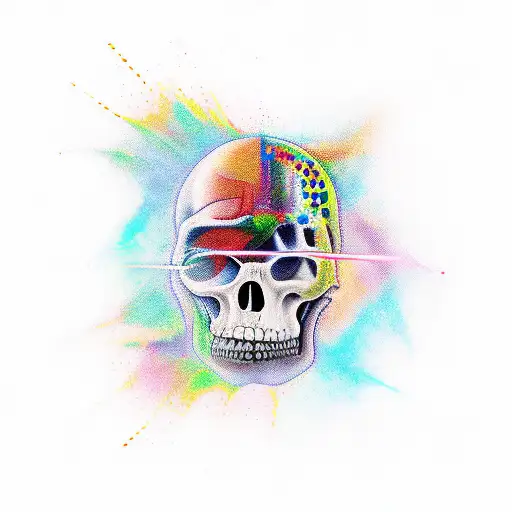 mind prison cage tattoo design idea