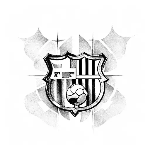 🇲🇦 FC. BARCELONA MESSI tattoo design idea