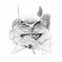 handshake tattoo design idea