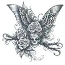 depersonalization derealization disorder tattoo design idea