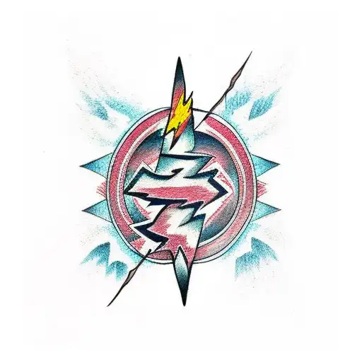 Lightning Bolt tattoo design idea