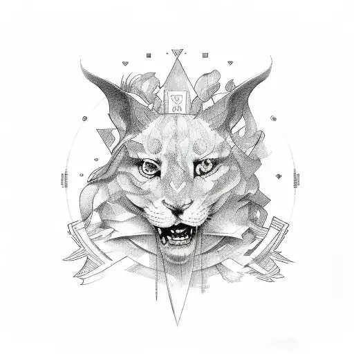 virgo maria tattoo design idea