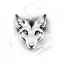 virgo maria tattoo design idea