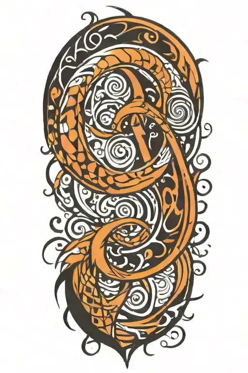 Virgo,cancer,pisces, and cancer zodiac symbol tattoo design idea