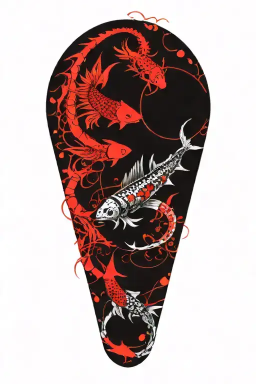 pisces, virgo, scorpio and cancer zodiac sign tattoo design idea