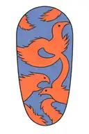 two baby pheonix, scorpio and pisces make tattoo design idea