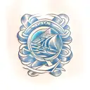 Old navy tattoo design idea