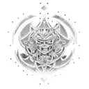 black clover anime tattoo design idea