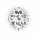 frase ALL WE NEED IS LOVE con letras goticas en forma circular tattoo design idea