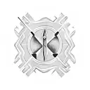 Trident tattoo design idea