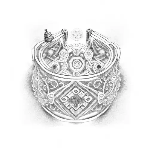 bracelet, ornament tattoo design idea