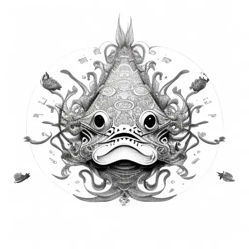 coi fish  tattoo design idea