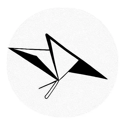 teachpeace with smile and paper plane tattoo design idea