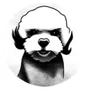 bichon maltes tattoo design idea