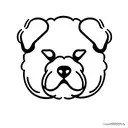 bichon maltes tattoo design idea