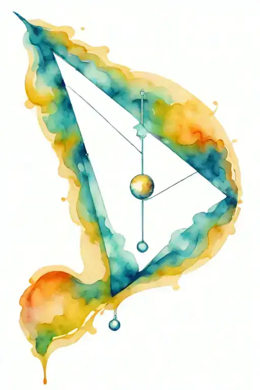 pendulum tattoo design idea