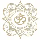 Place the Om symbol at the center of the mandala to signify Omnism and its roots in Hinduism and Buddhism. Cross  Integr tattoo design idea