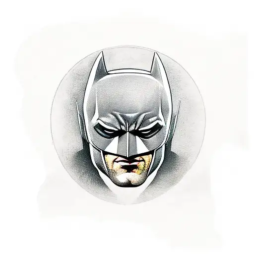 Batman in Afghanistan  tattoo design idea