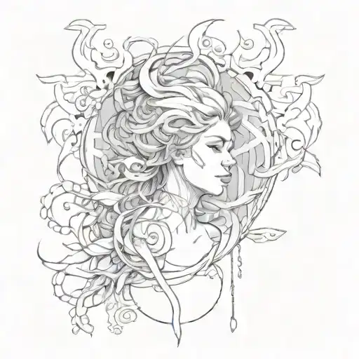 444 777 111 incorporated tattoo design idea