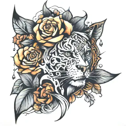 444 777 111 incorporated tattoo design idea