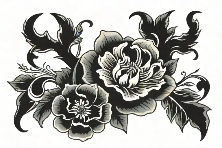 I struggle and emerge tattoo design idea