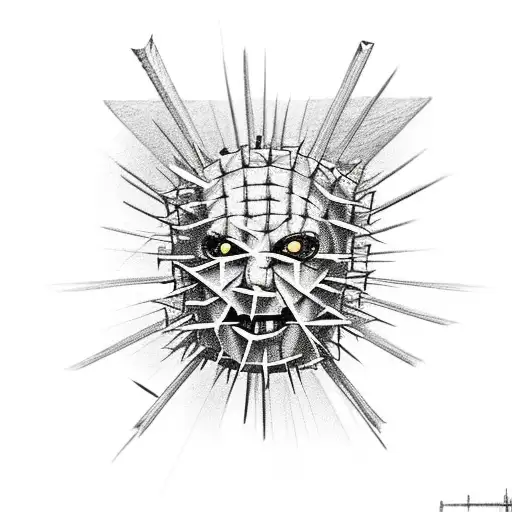 hellraiser tattoo design idea
