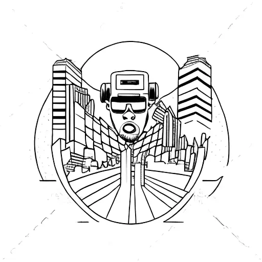 hip hop in the 90s, New York Rap tattoo design idea