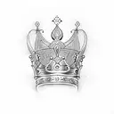 Queen's Crown tattoo design idea