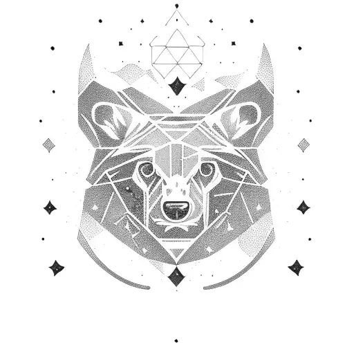 ursa major tattoo design idea