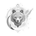 ursa major tattoo design idea